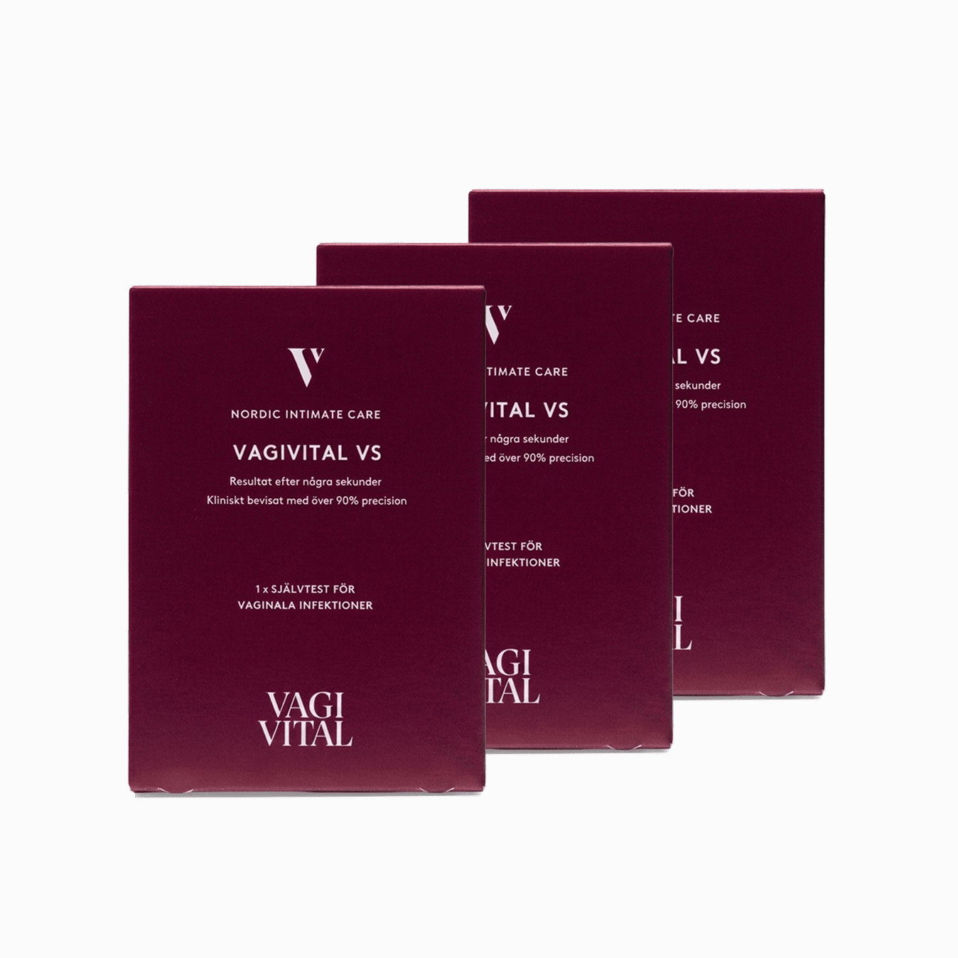 3 - Pack VS självtest - VagiVital Sweden