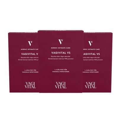 3 - Pack VS självtest - VagiVital Sweden